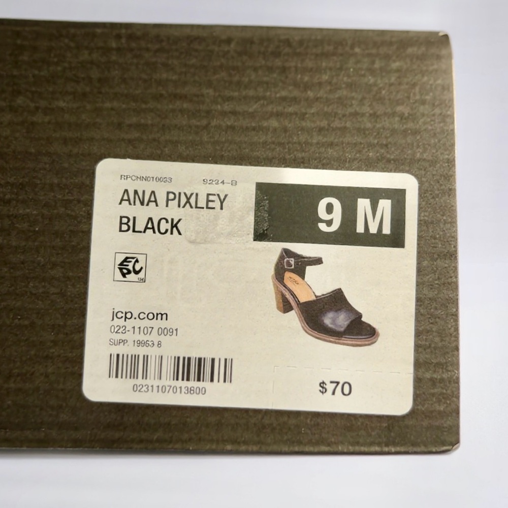 👡 Jayden Sandals by a.n.a | Size 9 | Water-Resistant + Stacked Heel - Picture 7 of 7